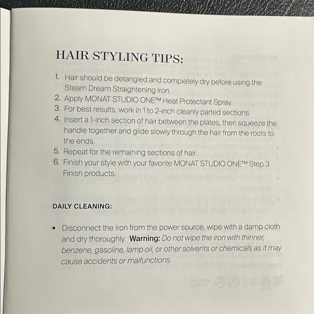 MONAT Steam Dream Straightening Iron - brand new - Picture 6 of 6